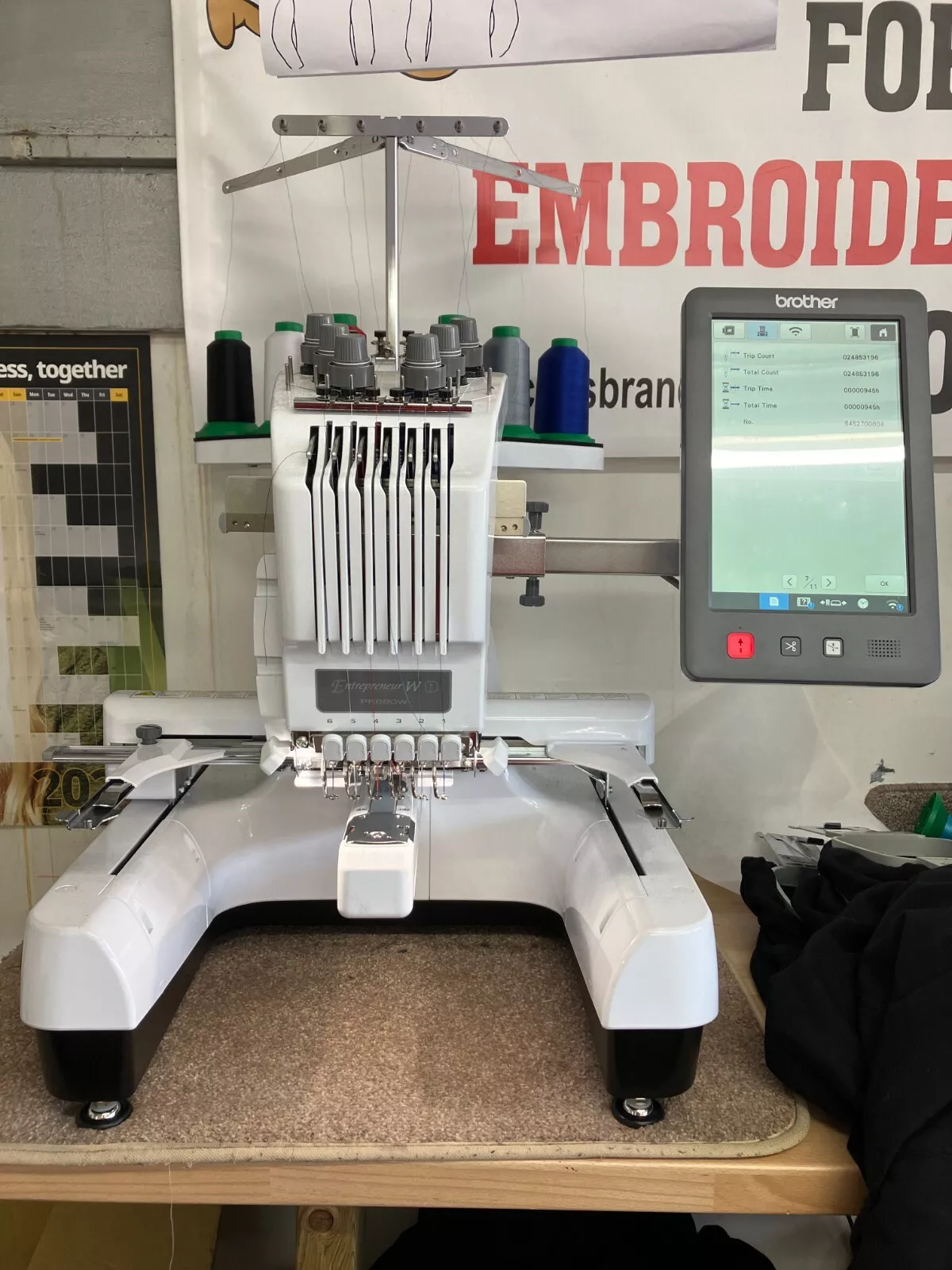 Brother PR680W Embroidery Machine