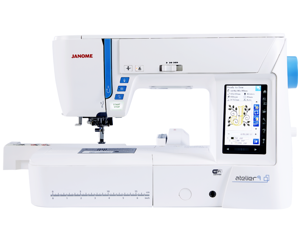 Janome Atelier 9 Sewing & Embroidery Machine