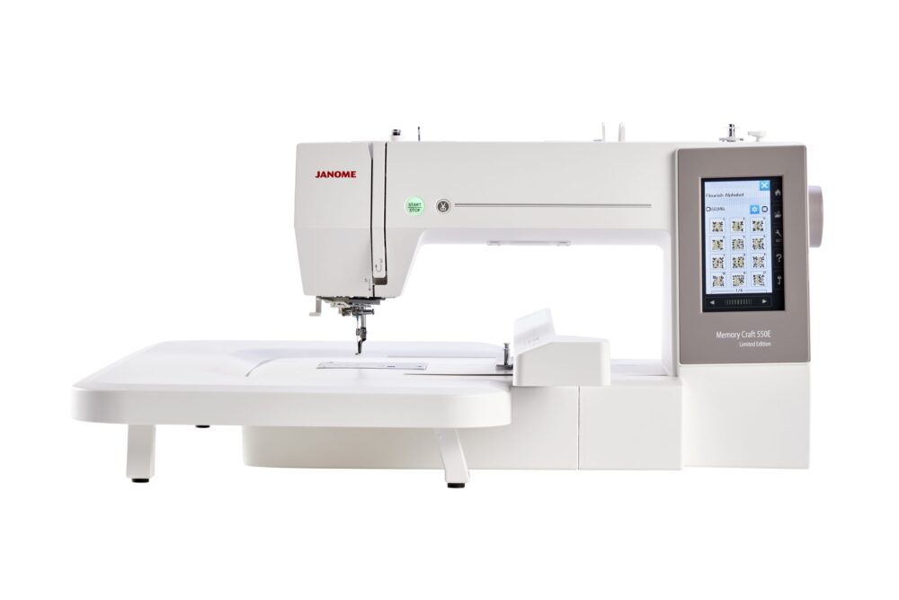 Janome MC550E LE Embroidery Machine