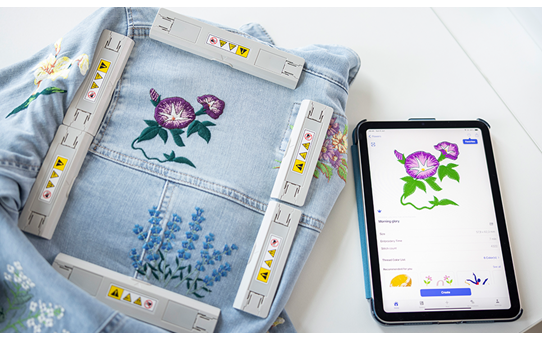 Brother Celeste CX1E Embroidery Machine - Image 4