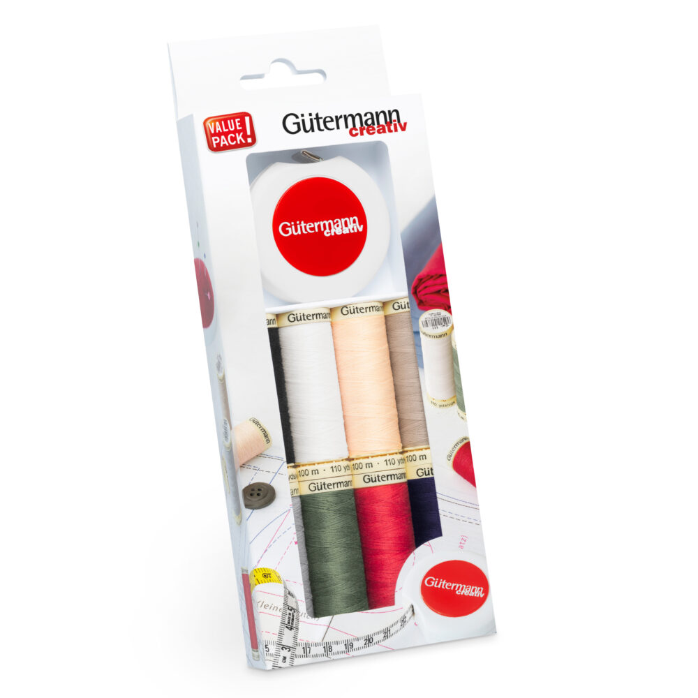 Thread Set: Sew-All: 8 x 100m & Tape Measure