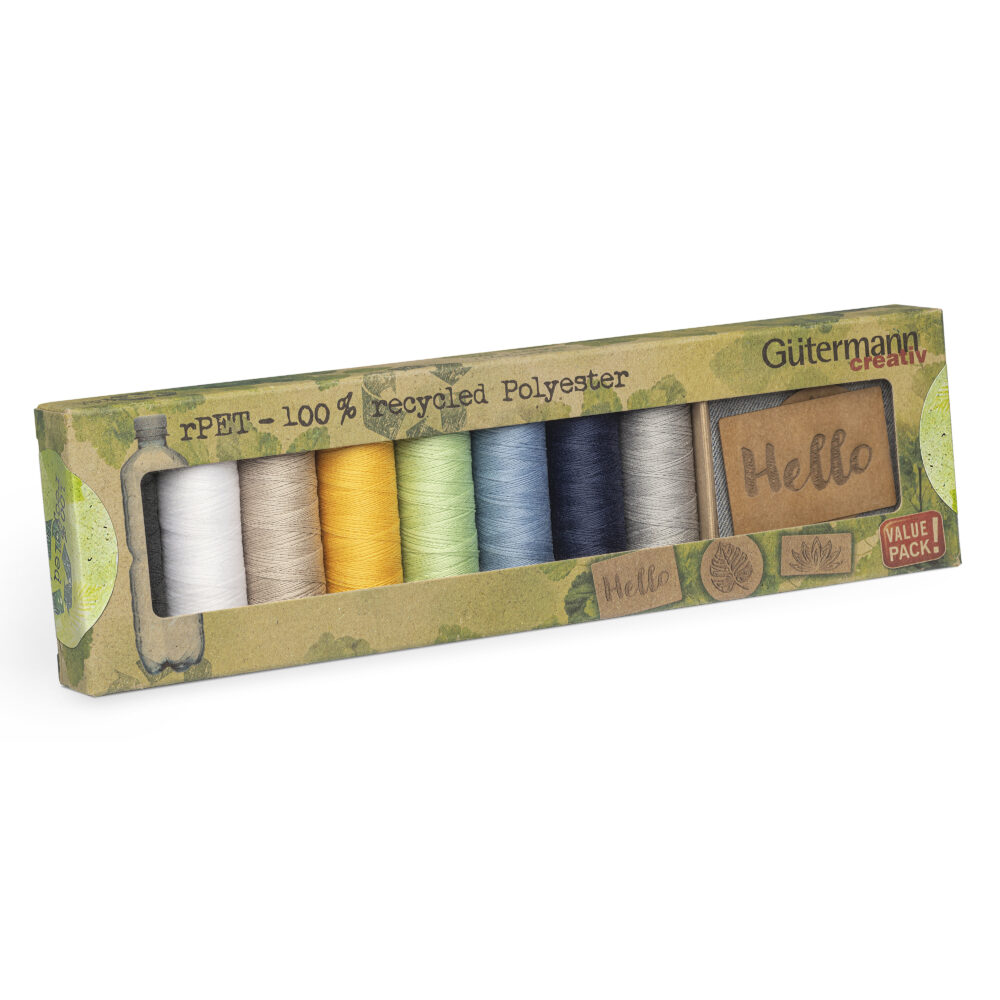 Thread Set: Sew-All rPET: 8 x 100m: with Labels